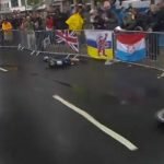 Video: Valverde se despide del Tour de France después de una fuerta caída.